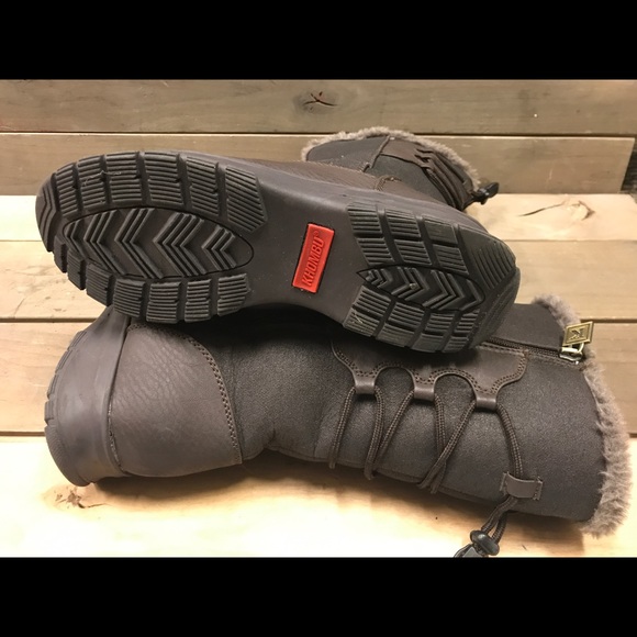 KDS juniper brown leather winter boots. Size 10 - Picture 6 of 8